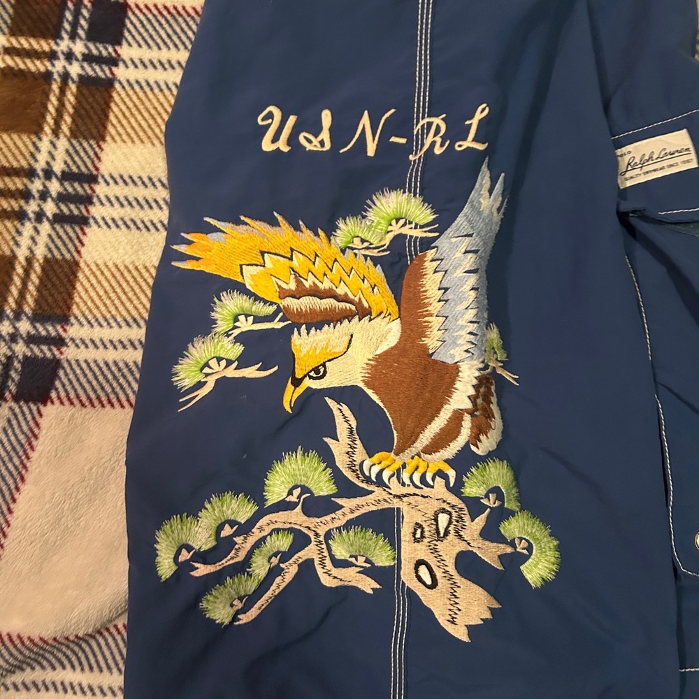 Y2K Polo Ralph Lauren board shorts with eagle embroidery - Picture 4 of 4